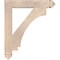 Ekena Millwork Imperial Arts & Crafts Smooth Bracket, Douglas Fir, 3 1/2"W x 24"D x 28"H BKT04X24X28IMP03SDF - alternate 4